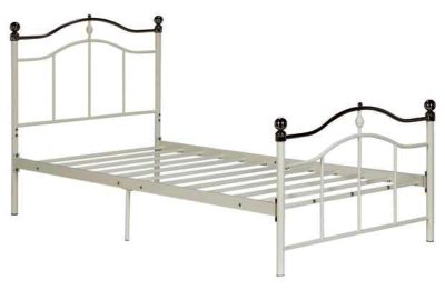 Brynley Small Double Bed Frame - Ivory